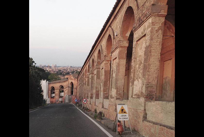 Restauro Portico di San Luca