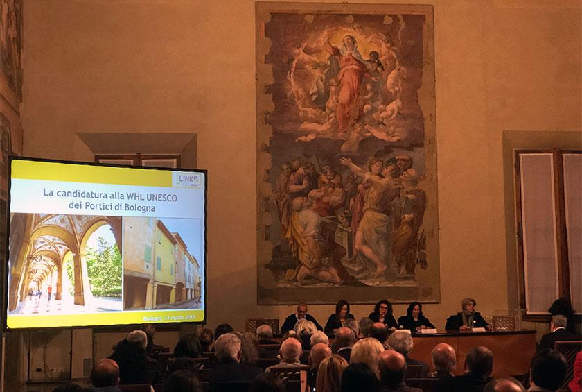 The nomination of Portici di Bologna to UNESCO World Heritage List