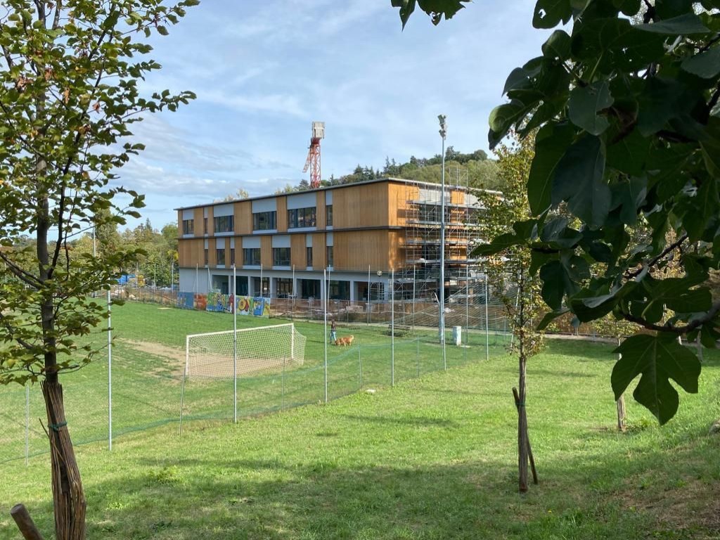 Immagine cantiere scuole Carracci